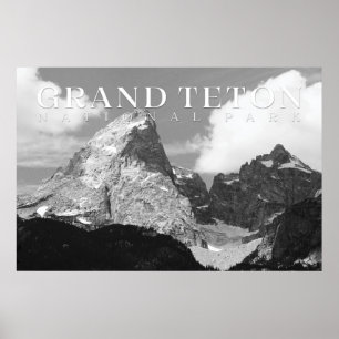 Poster Grand Teton, Parc National Imprimer