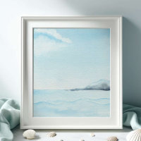Grande aquarelle Ocean Art