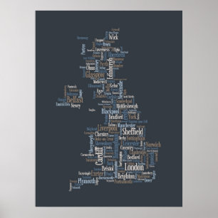 Poster Grande-Bretagne Royaume-Uni