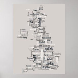 Poster Grande-Bretagne Royaume-Uni