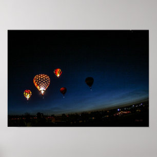 Poster Grande course #8 de ballon de Reno