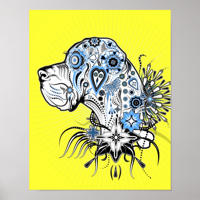 Poster Grande Dane (Devant)