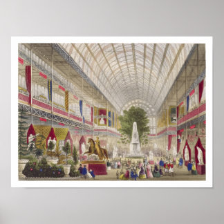 Poster Grande exposition, 1851 : Transept Sud, de Inter