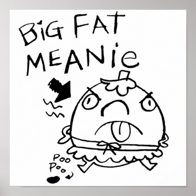 POSTER GRANDE FACE SIGNIFIE (Devant)