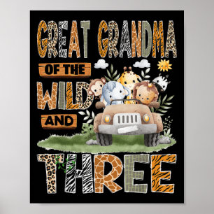 Poster Grande grand-mère du Far& Trois 3ème anniversa