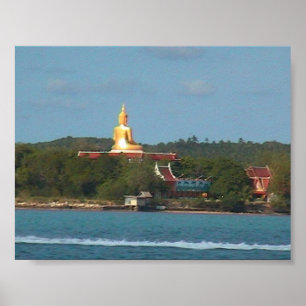 Poster Grande île de Bouddha, Thaïlande