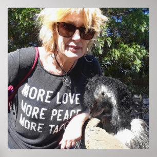 Poster Grande Journée des cheveux pour Marie et Son Emu P