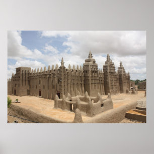 Poster Grande Mosquée de Djenne