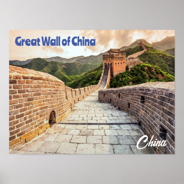 Poster Grande Muraille de Chine (Devant)