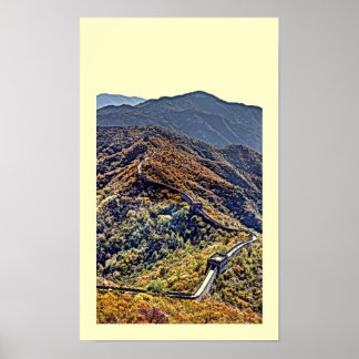 Poster Grande Muraille de Chine