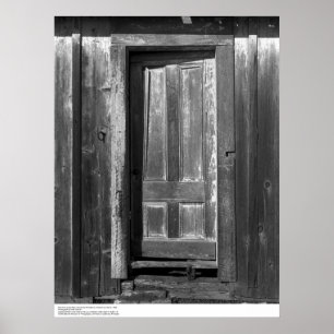 Poster Grande porte de grange, UC Père Noël Cruz, mars 19
