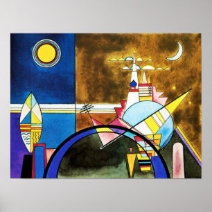 Poster Grande porte de Kandinsky d'affiche de Kiev