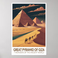 Grande Pyramide de Gizeh Sept Merveilles du Monde