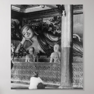 Poster Grande statue de Bouddha en Thaïlande