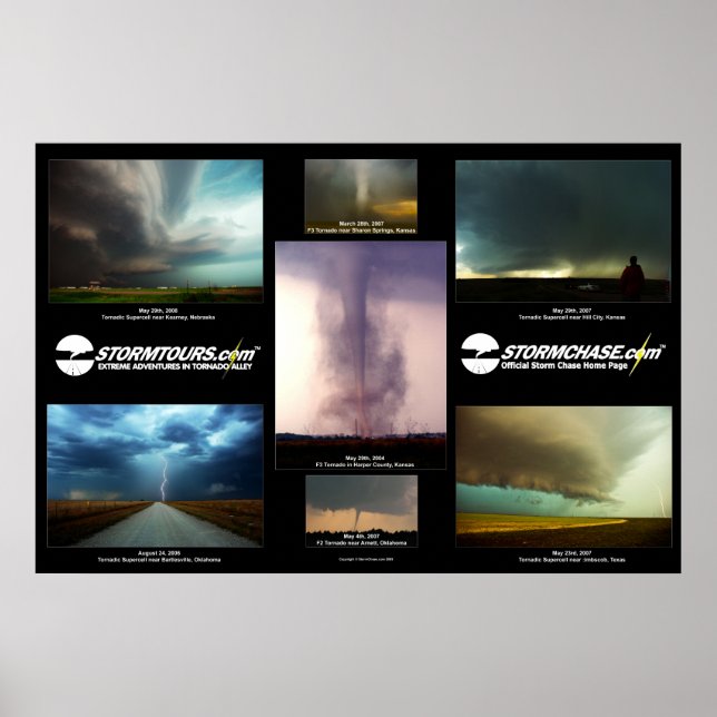 Poster Grandes tempêtes de Tornado Alley (Devant)