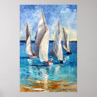 Poster Grandes voiles