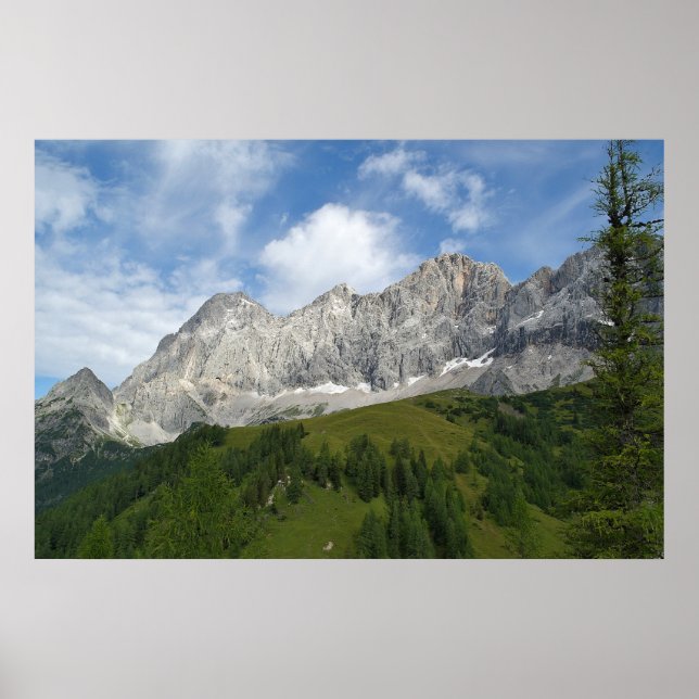 Poster Grandeur de montagne (Devant)