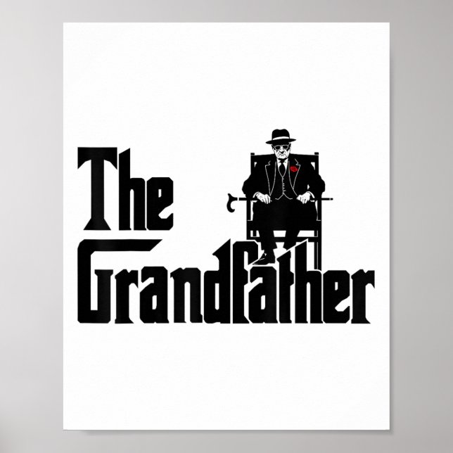 Poster Grandfather Funny Quote Design For Grandpas  (Devant)