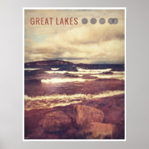 Poster Grands Lacs