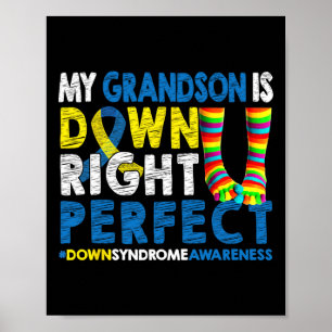 Poster Grandson Est En Bas Droite Parfait Syndrome En Bas