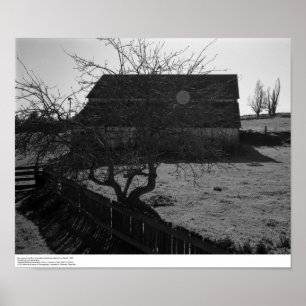 Poster Grange contre Soleil (tache de torche), mars 1962