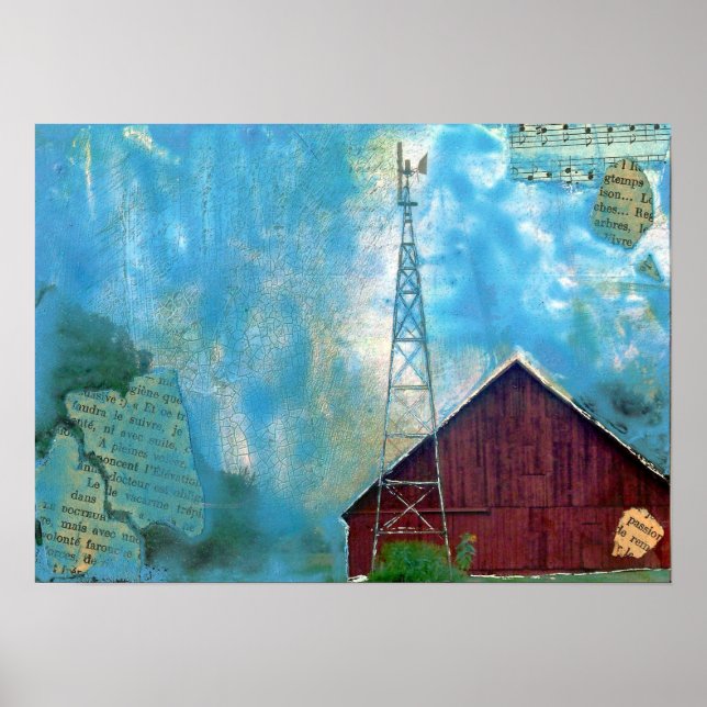 Poster Grange Média mixte 3 (Devant)