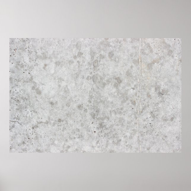 Poster Grange murale grise en béton (Devant)