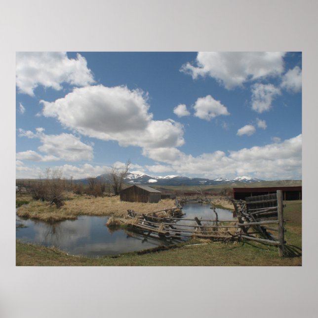 Poster Grant Kohrs Ranch Photo (Devant)