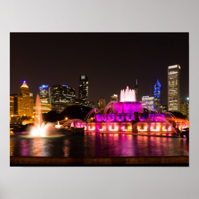 Poster Grant Park Chicago (Devant)