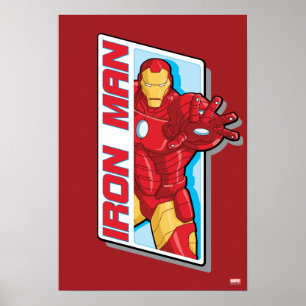 Poster Graphique Avengers Assemble Iron Man