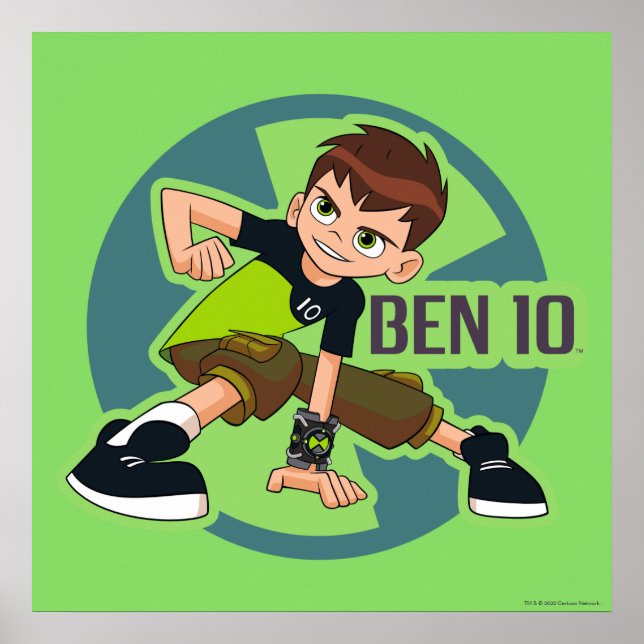 Poster Graphique de Ben Tennyson Omnitrix (Devant)