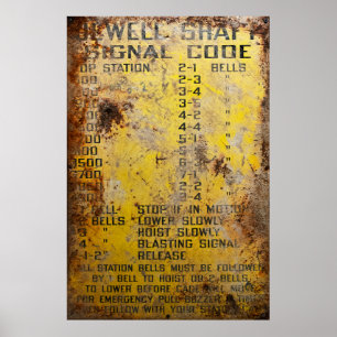 Poster Graphique de communication de l'arbre de mine