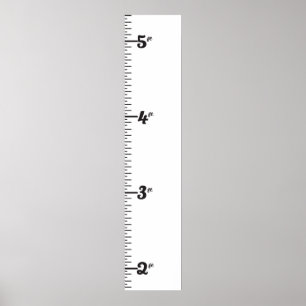 Poster Graphique de croissance clair