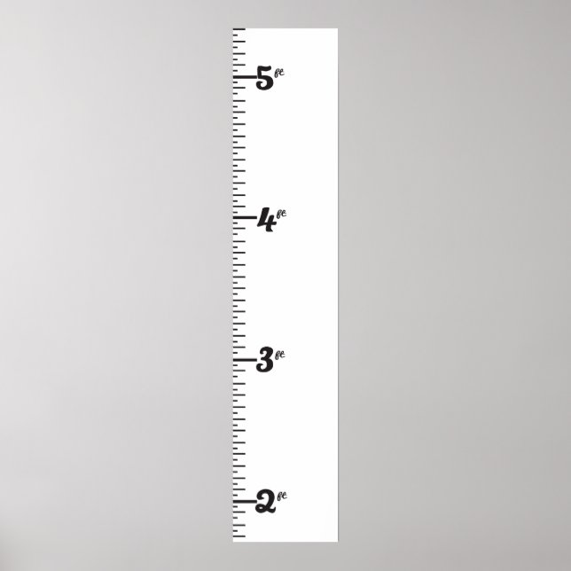 Poster Graphique de croissance clair (Devant)
