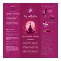 Graphique de l'affiche de l'équilibre des chakras 