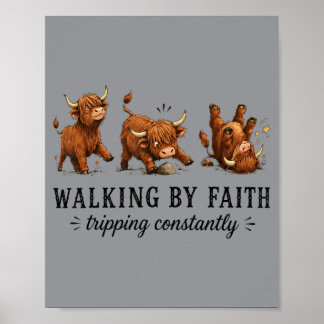 Poster Graphique de marche