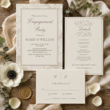 Graphique de placement de mariage floral minimalis