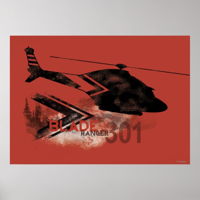 Poster Graphique de Ranger de lame (Devant)