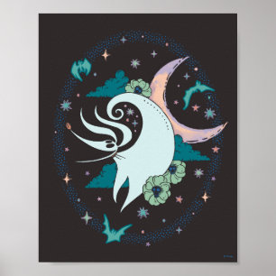 Poster Graphique de Tarot céleste zéro