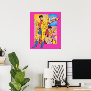 Poster Graphique du panneau Caractère Jubilé