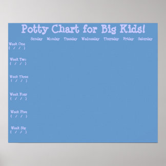 Poster Graphique Formation Potty