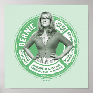 Poster Graphique Info Bernadette
