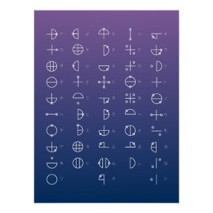 Poster Graphique Katakamuna