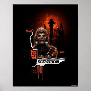Poster Graphique Orange Écarteur