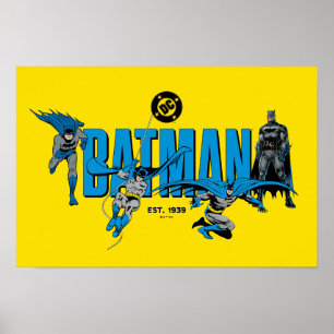 Poster Graphisme Batman Legends Forever