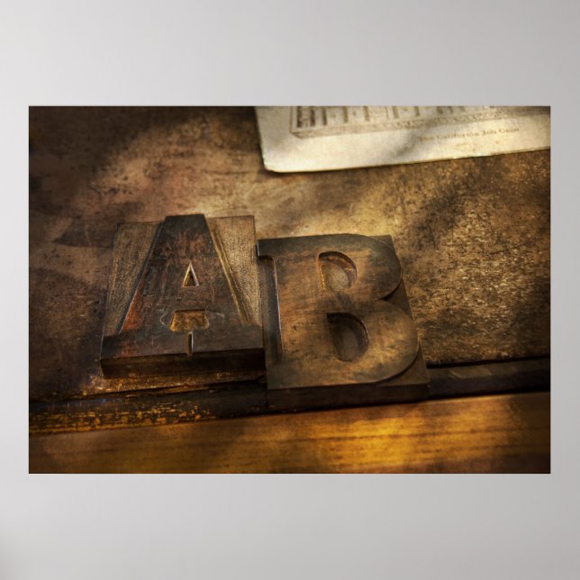 Poster Graphiste - AB (Devant)