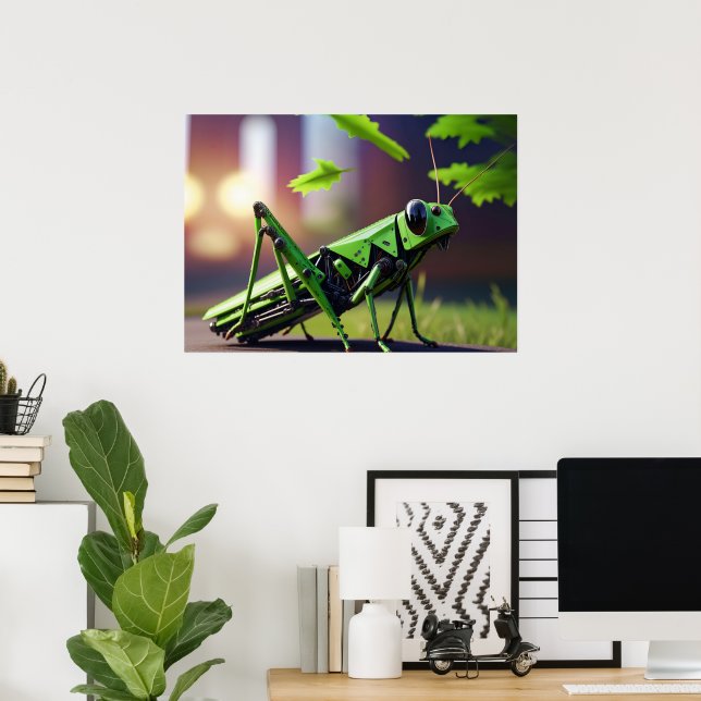 Poster Grasshopper mécanique (Bureau à domicile)