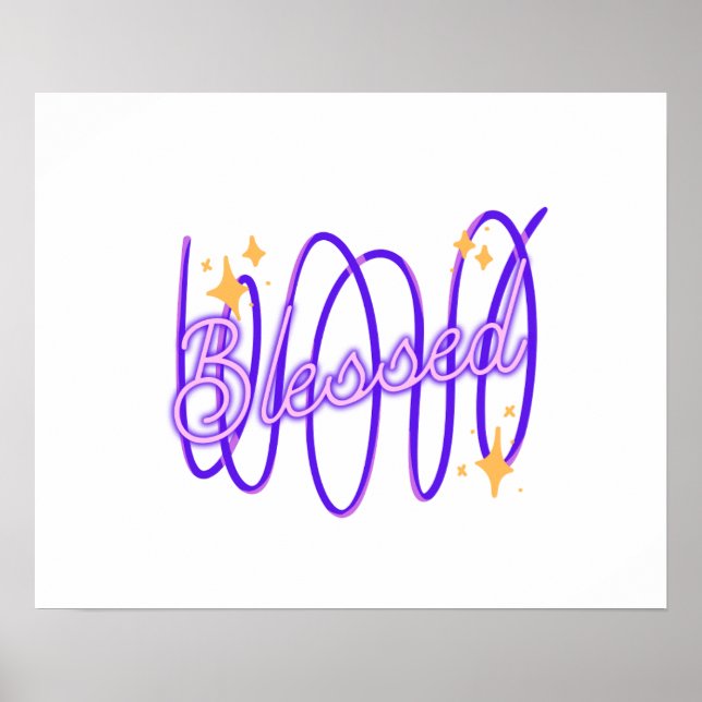 Poster Grateful for every moment (Devant)