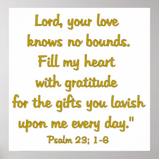 Poster Gratitude