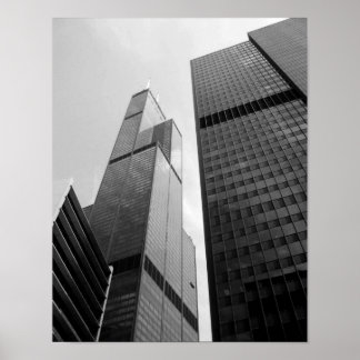 Poster Gratte-ciel de Chicago